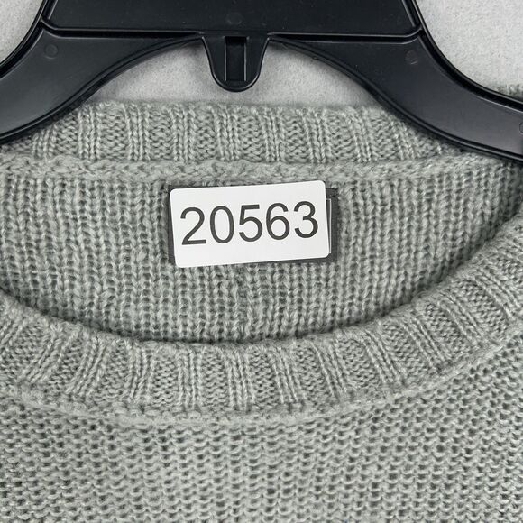 Wooden Ships Sweater Womens Extra Small Gray Mohair Wool Minimal Quiet Luxury - Picture 12 of 12